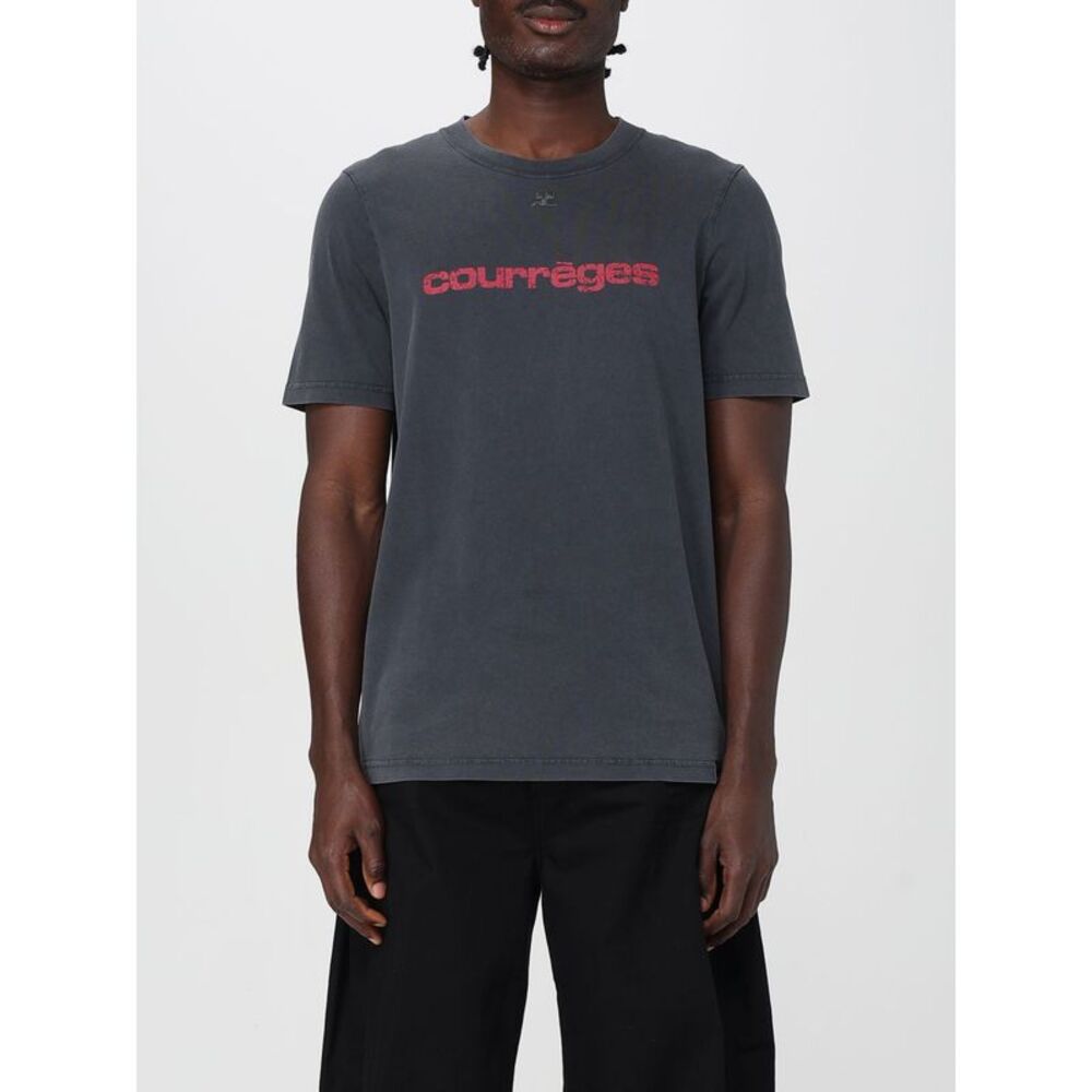 Courreges T-Shirt Men Grey